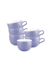 Seltmann Weiden Milchkaffeetassen Liberty Pure Colors 380 ml 6er Set - LIBERTY PURE COLORS - beige