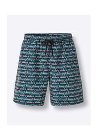 Witt - Badeshorts - topas-sesam-bedruckt