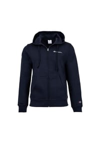 Champion® - Herren Sweatjacke mit Kapuze - Full Zip Hoodie Sweatshirt, Heavy Soft, Fleece, gesticktes Logo - Dunkelblau