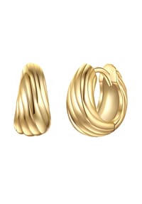 Rafaela Donata - Damen Ohrringe aus 925/- Sterling Silber in Gelbgold - gelbgold
