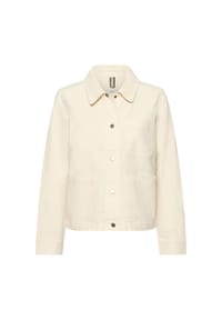 camel active - Indoor Blazer mit Brusttaschen - Milchweiß