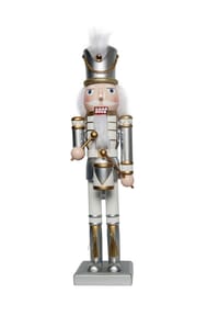 GALERIA home - Nussknacker "Trommel" - SILBER