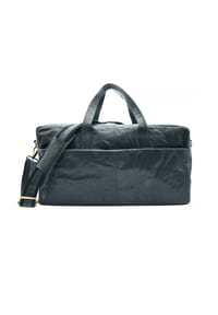WILD LIFE - Reisetasche Büffelleder, für Damen und Herren - dunkelblau