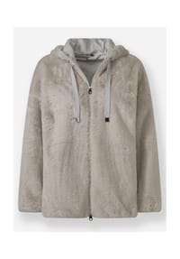 Witt - Fellimitat-Jacke - dunkelblau