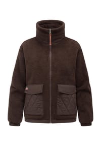 ragwear™ - Plüschjacke Arctika Y - Dark Choco