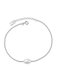 AILORIA - Armband Silber/weiße Perle MISAKI - weiß