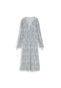 DENIM TOM TAILOR - Sommerkleid, V-Ausschnitt, für Damen - 39474 SNAKE PRINT
