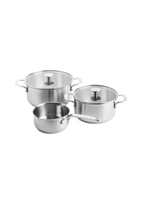 KitchenAid - Topf-Set Stainless Steel (CC003630-001) - silber
