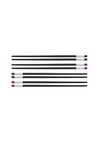 ZWILLING Essstäbchen Chopstick-Set, Edelstahl-Applikation, 8-tlg. - ESSSTÄBCHEN - BLACK