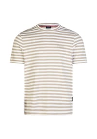 HECHTER PARIS - T-Shirt Single Jersey mit Slub-Yarn-Effekt - black