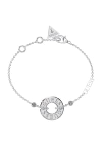 GUESS JUST GUESS - Damen Armband "JUBB03113JWRHS", Edelstahl - SILBER