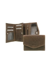 WILD LIFE WILD LIFE - Geldbörse Hunterleder, RFID-Schutz, für Damen - braun
