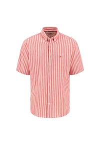 FYNCH-HATTON® - Freizeithemd, Body, Kurzarm, Button-Down-Kragen, für Herren - 343 TOMATO