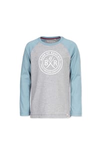 Band of Rascals - Longsleeve Circle Raglan - dark-grey-arctic-blue