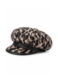 collezione alessandro® - Mütze Savannah Schirmmütze im Leo-Look - braun