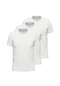 AMMANN - Unterhemd / Shirt Kurzarm 3er Pack Close to you - Cloud Melange