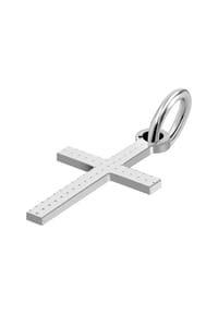 Adelia's Cross Collection - Anhänger – Kreuz Kreuzanhänger aus 925 Silber - silber