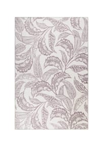 ACCESSORIZE - Kurzflorteppich Mozambique Palm - - taupe