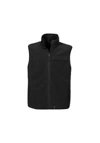 Schöffel - Fleeceweste, Stehkragen, für Herren - 9990 BLACK