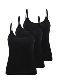 sloggi - Spaghetti Top 3er Pack GO Sense - Mehrfarbig