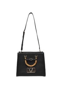 19V69 ITALIA - Henkeltasche, Kunstleder, für Damen - BLACK