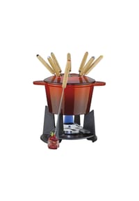 Spring - Fondue Garnitur "Grenoble" - orange