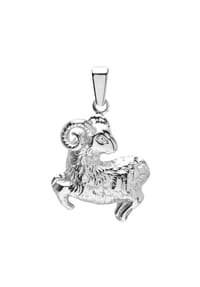 OSTSEE-SCHMUCK® - Anhänger , Tierkreiszeichen Widder , Silber 925/000 - silber