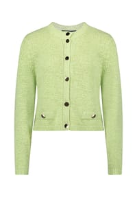 BETTY BARCLAY - Strick-Cardigan mit aufgesetzten Taschen - Foam Green