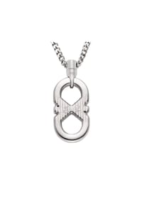 EMPORIO ARMANI N/A - Emporio Armani Halskette mit Anhänger für Herren aus Edelstahl, EGS3300040 - Silber