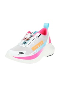 STEVE MADDEN - Lederimitat/Mesh Sneaker - Blau/Pink
