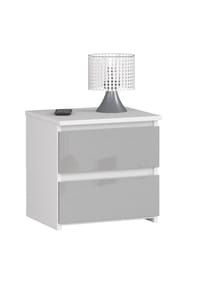 Akord - Nachttisch CL2 mit 2 Schubladen - artisan-eiche