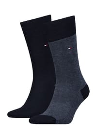 TOMMY HILFIGER - Socken, 2er-Pack, für Herren  - 001  DARK NAVY