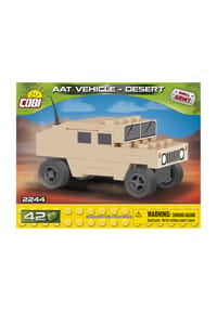 COBI - Klemmbausteinset " World War 2 Nato AAT Vehicle Desert Nano " - 