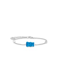 Thomas Sabo THOMAS SABO x HARIBO - Armband mit Goldbär Blau - silberfarben
