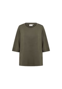 Wasabi CONCEPT - Shirt Sabina 101, 3/4-Arm, für Damen - 7920 GRAPE LEAF
