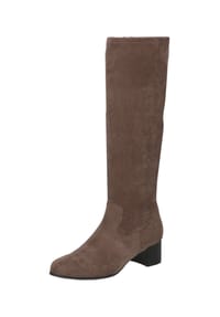 Caprice - Veloursleder Stiefel - Cafe