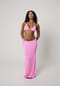MODA MINX Maxirock Scrunch Long Maxi Skirt mit strukturiertem Scrunch-Material Bild 5