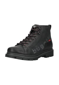 bugatti - Lederimitat Stiefelette - Schwarz