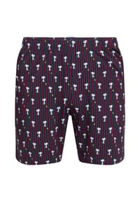 mey - Schlafanzughose Mey x Peanuts, Gummibund, für Herren - 668  YACHT BLUE