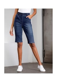 Sieh an! - Jeans-Bermudas - black-denim