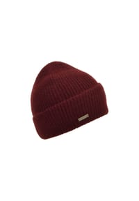 SEEBERGER - Beanie, Emblem, für Damen - 10 BLACK