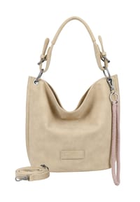 Fritzi aus Preußen - Schultertasche Fritzi31N aus veganen Materialien - sand