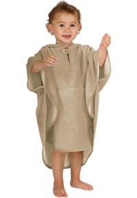 normani® - Kinder Badeponcho weich (55 cm x 70 cm) - Beige