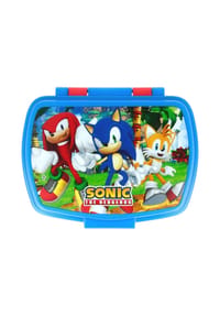 COFI - Sonic the Hedgehog Kinder Brotdose – Lunchbox Pausenbox Schulbrotbox - Rot 5,6x14x17cm