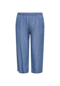 ONLY CARMAKOMA - Stoffhose, verkürzt, für Damen - 179695 MEDIUM BLUE