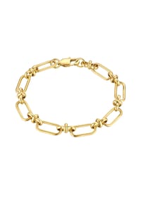 TRUE REBELS - Armband Edelstahl gelbgold - gelbgold
