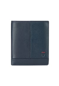 RONCATO Trial DLX - Trial DLX Geldbörse RFID Schutz Leder 9 cm - navy