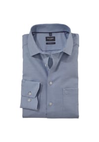 OLYMP - Hemd LUXOR, Modern-Fit, Langarm, Kent-Kragen, für Herren - 11  BLEU