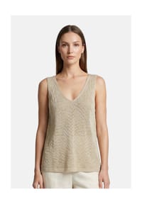ROBERTA ROSSI - Top - beige