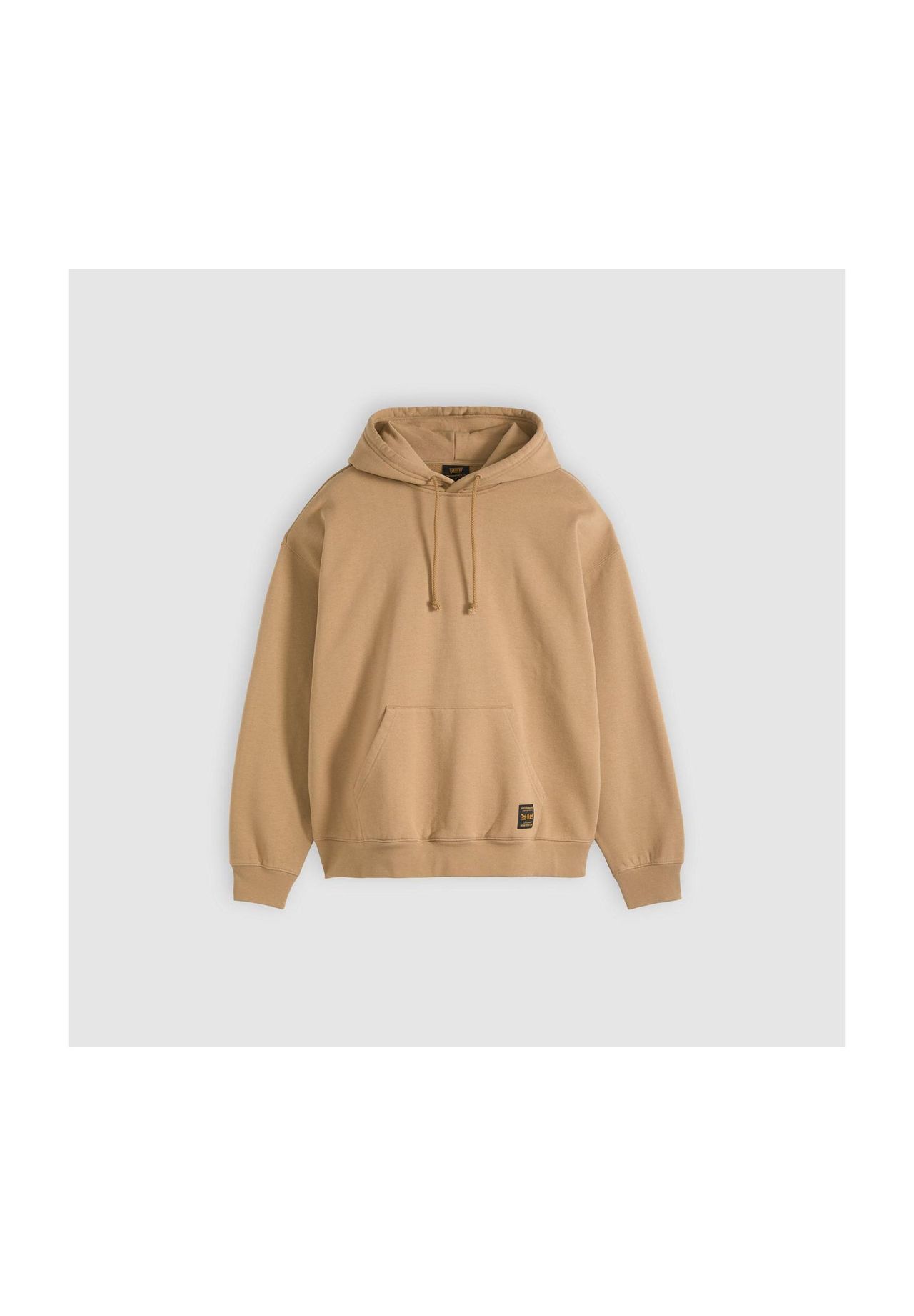 Levi's Herren Grün Workwear Kapuzenpullover In Camel - Bild 7